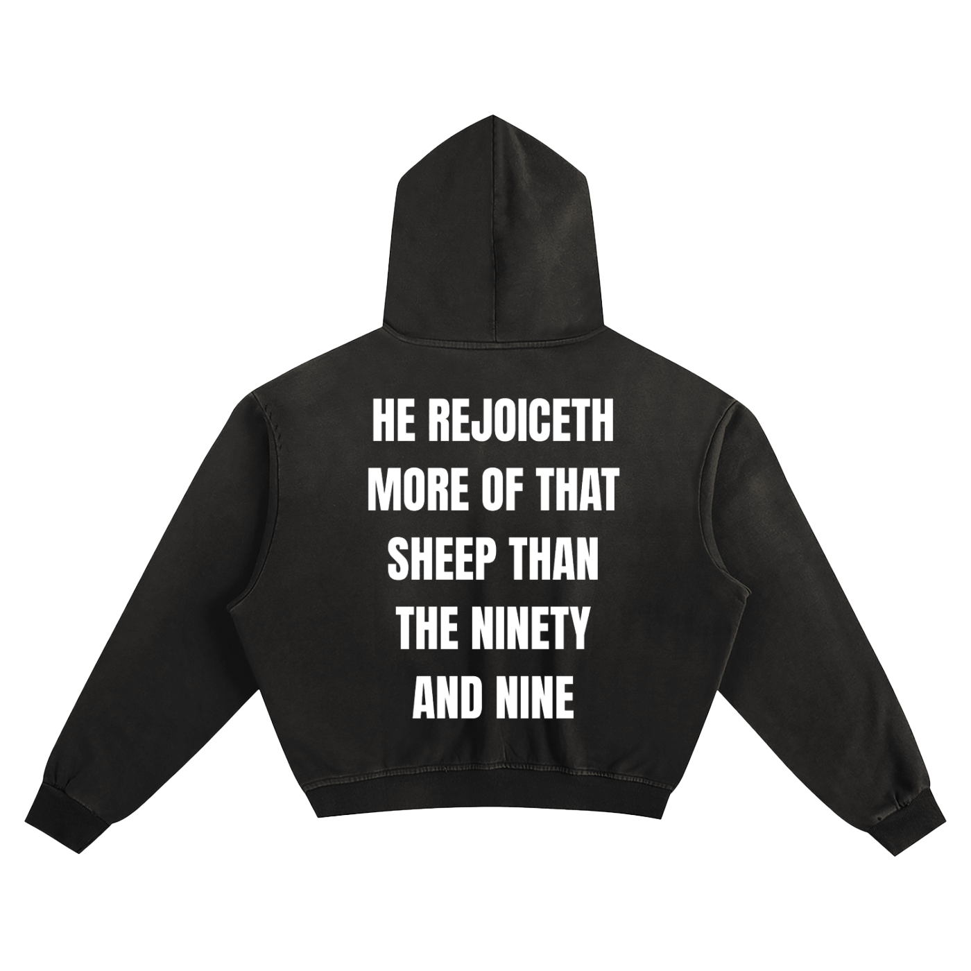 99 For The 1 Cropped Hoodie