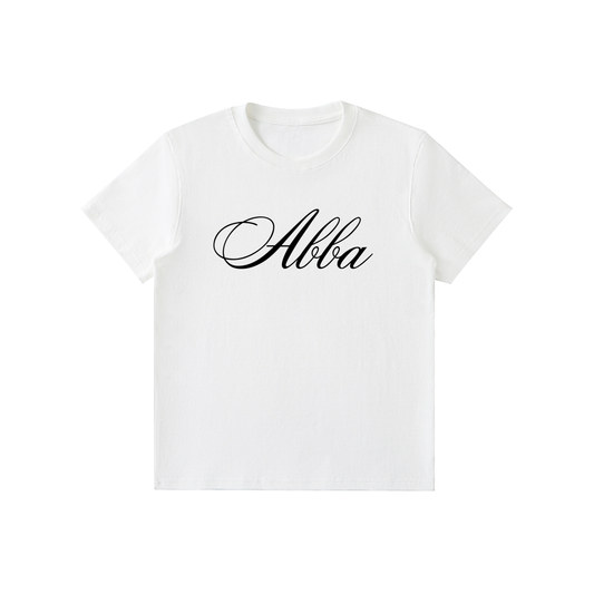 Abba Bodycon Ribbed Baby Tee
